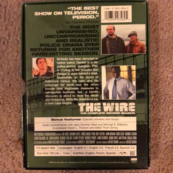 The Wire Complete 2nd Season DVD - Picture 7 of 7